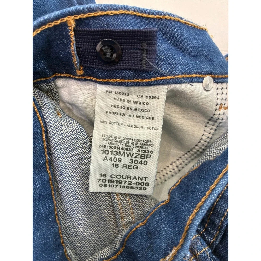 Wrangler Cowboy Cut Jeans Boys 16 Reg Blue ProRodeo Original Fit 1013MWZBP